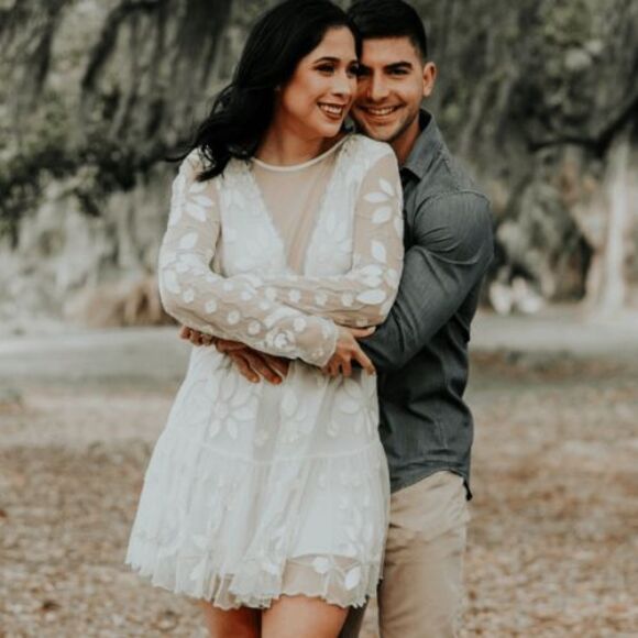 Free People Hearts are Wild embroidered sheer illusion mini dress‎ Ivory size S - Picture 2 of 12